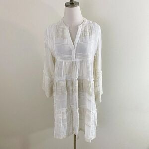 Elan Cream Textured Garment